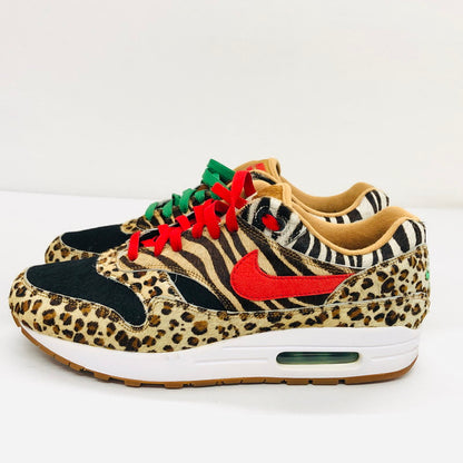 【中古品】【メンズ】 NIKE ナイキ ×atmos AIR MAX 1 DLX ANIMAL PACK2.0 AQ0928-700 アトモス エアマックス 1 デラックス アニマルパック2.0 スニーカー シューズ 靴 160-241004-hn-01-fur サイズ：29.0cm US 11 カラー：マルチカラー 万代Net店