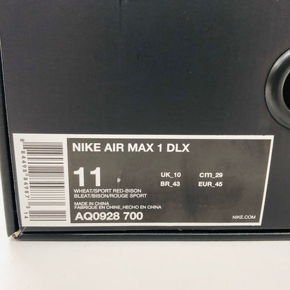 【中古品】【メンズ】 NIKE ナイキ ×atmos AIR MAX 1 DLX ANIMAL PACK2.0 AQ0928-700 アトモス エアマックス 1 デラックス アニマルパック2.0 スニーカー シューズ 靴 160-241004-hn-01-fur サイズ：29.0cm US 11 カラー：マルチカラー 万代Net店