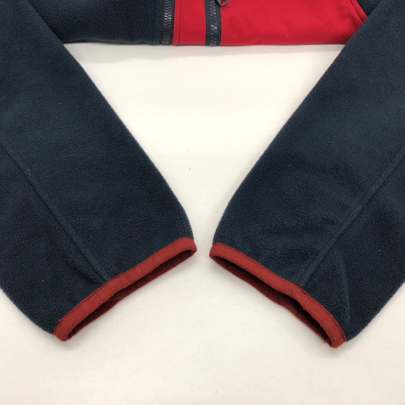 【中古品】【メンズ】 TOMMY HILFIGER トミーヒルフィガー Fleece HOOIE 151AF238 フリースフーディー パーカー ジャケット アウター 147-241115-hn-03-fur サイズ：M カラー：ネイビー/レッド 万代Net店