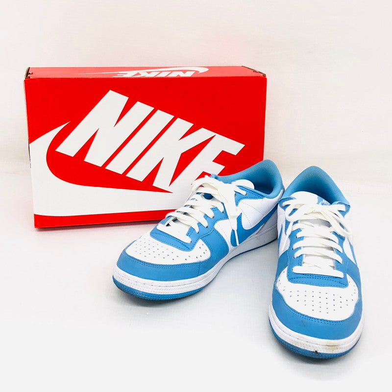 【中古品】【メンズ】 NIKE ナイキ TERMINATOR LOW "UNIVERSITY BLUE" FQ8748-412 ターミネーター ロー ユニバーシティ ブルー スニーカー シューズ 靴 160-241128-hn-04-fur サイズ：28.0cm US 10 カラー：ホワイト/ブルー 万代Net店