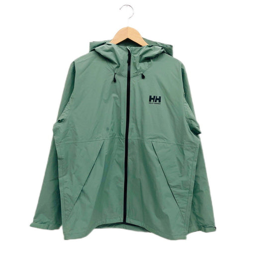 【中古美品】【メンズ/レディース】 HELLY HANSEN ヘリーハンセン スカンザライトジャケット パーカー アウター 144-241124-hn-05-fur サイズ：M カラー：グリーン系 万代Net店