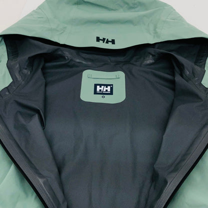 【中古美品】【メンズ/レディース】 HELLY HANSEN ヘリーハンセン スカンザライトジャケット パーカー アウター 144-241124-hn-05-fur サイズ：M カラー：グリーン系 万代Net店