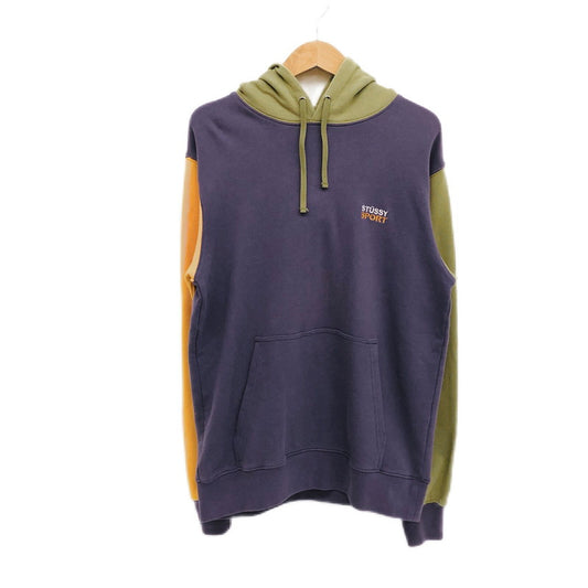 【中古品】【メンズ】 STUSSY ステューシー SPORT HOODIE スポーツ フーディー パーカー スウェット 長袖 トップス 142-241121-hn-03-fur サイズ：S カラー：マルチカラー 万代Net店