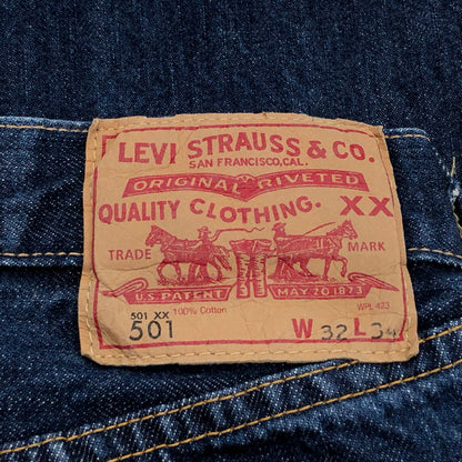 【中古品】【メンズ】 Levi's リーバイス VintageClothing 66501-0008 ビンテージ クロージング デニムパンツ ボトムス 156-241121-hn-01-fur サイズ：W32 L34 カラー：インディゴ 万代Net店