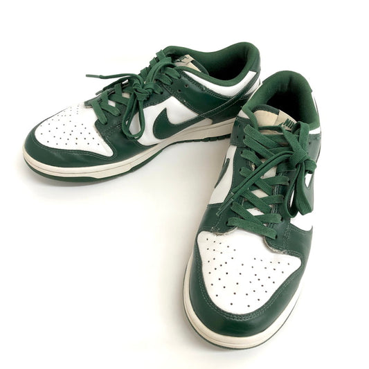 【現状渡し品】【メンズ】 NIKE ナイキ DUNK LOW RETRO "TEAM GREEN" ダンク ロー レトロ チームグリーン スニーカー シューズ 靴 160-241206-rs-03-fur サイズ：27.5cm US 9.5 カラー：グリーン/ホワイト 万代Net店