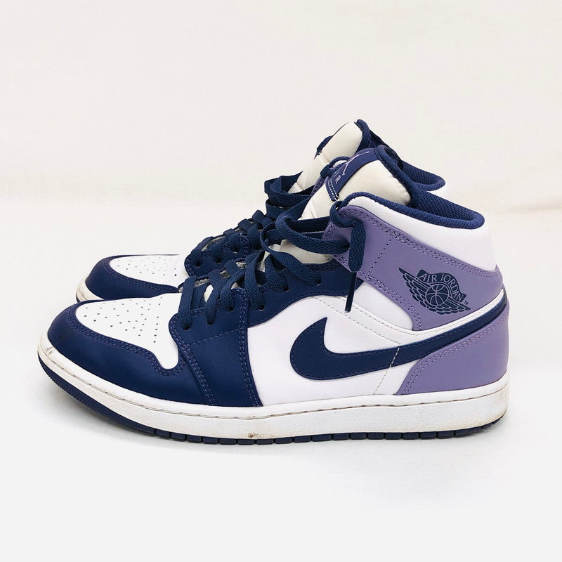 【現状渡し品】【メンズ】 NIKE ナイキ AIR JORDAN 1 MID "SKY J PURPLE" DQ8426-515 エア ジョーダン 1 ミッド スカイ J パープル スニーカー シューズ 靴 160-241201-hn-03-fur サイズ：28.0cm US 10 カラー：パープル/ホワイト 万代Net店