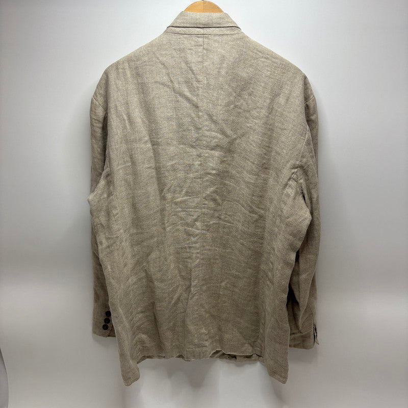 【現状渡し品】【メンズ】 OLD GAP オールド ギャップ 香港製 LINEN JACKET リネン テーラード ジャケット 146-260520-yt-05-fur サイズ：L カラー：グレー系 万代Net店