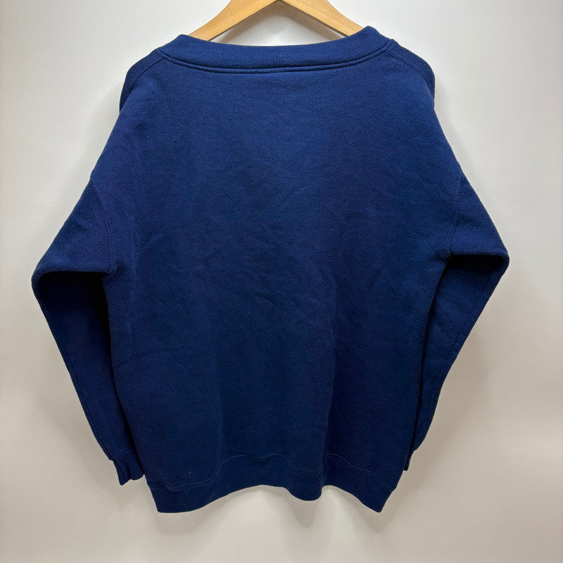【現状渡し品】【メンズ】 LEE リー 90S V NECK HEAVY WAIGT SWEAT Ⅴネック ヘビーウェイト スウェット 146-260520-yt-09-fur サイズ：L カラー：ネイビー 万代Net店