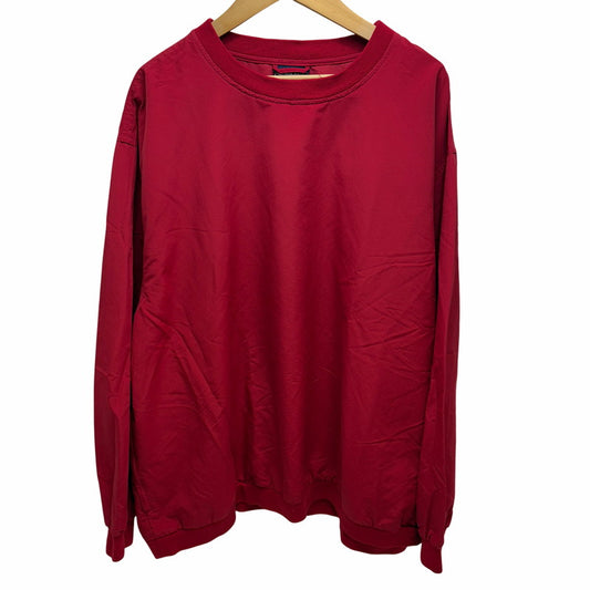 【中古品】【メンズ】 LANDS END ランズエンド 90S NYLON LS TEE ナイロン 長袖トップス 146-260520-yt-08-fur サイズ：XXL カラー：レッド 万代Net店