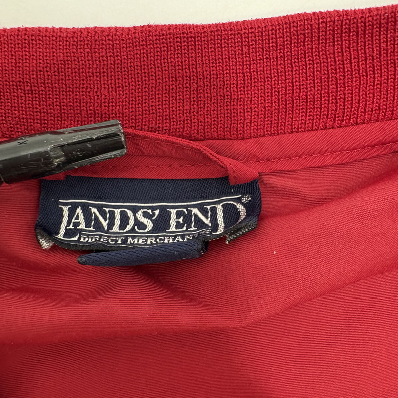 【中古品】【メンズ】 LANDS END ランズエンド 90S NYLON LS TEE ナイロン 長袖トップス 146-260520-yt-08-fur サイズ：XXL カラー：レッド 万代Net店