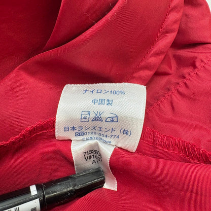 【中古品】【メンズ】 LANDS END ランズエンド 90S NYLON LS TEE ナイロン 長袖トップス 146-260520-yt-08-fur サイズ：XXL カラー：レッド 万代Net店