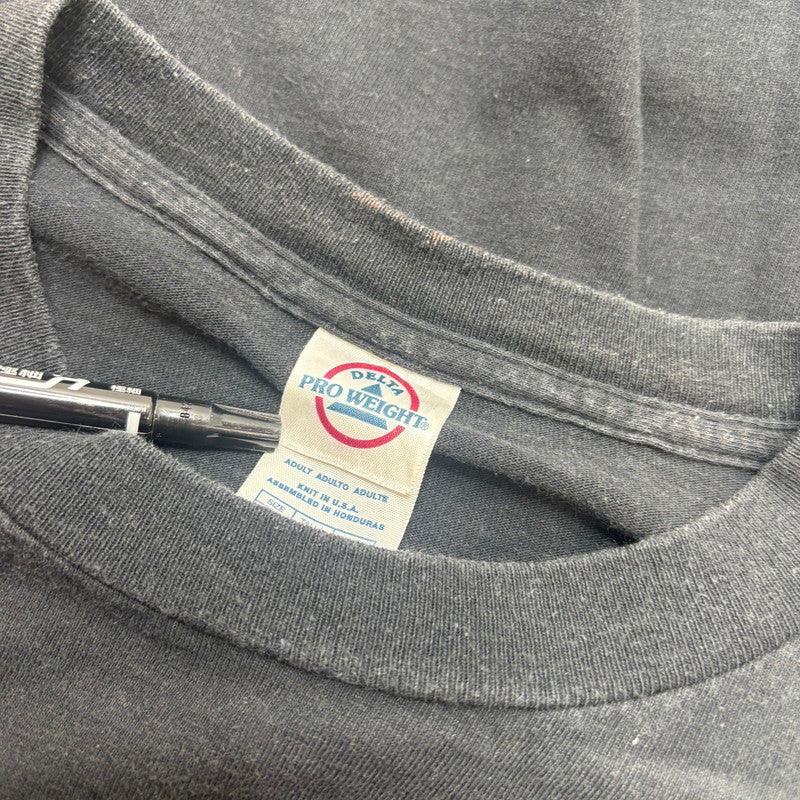 【中古品】【メンズ】 DELTA PRO WEIGHT デルタ プロ ウェイト 00S FAMILY GUY MESSAGE SS TEE ファミリー・ガイ 半袖 トップス 146-260519-yt-02-fur サイズ：S カラー：ブラック 万代Net店