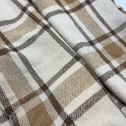 【現状渡し品】【メンズ】 PILE LINED CPO 70S-80S パイル ラインド シーピーオー WOOL CHECK JACKET ウール チェック ジャケット 146-260520-yt-04-fur サイズ：S カラー：ベージュ 万代Net店