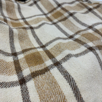 【現状渡し品】【メンズ】 PILE LINED CPO 70S-80S パイル ラインド シーピーオー WOOL CHECK JACKET ウール チェック ジャケット 146-260520-yt-04-fur サイズ：S カラー：ベージュ 万代Net店