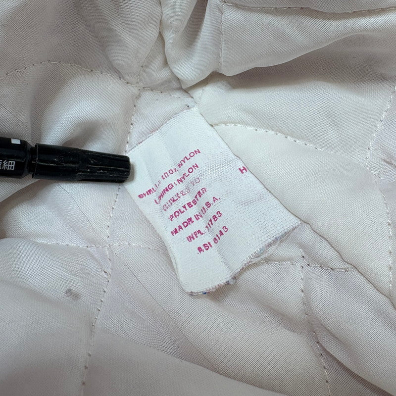 【現状渡し品】【メンズ】 HOLLOWAY ホロウェイ USA製 80S-90S STADIUM JACKET スタジアム ジャケット 146-260520-yt-06-fur サイズ：S カラー：レッド 万代Net店