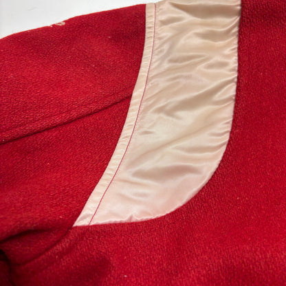 【現状渡し品】【メンズ】 HOLOVAK COUGHLIN ホロヴァーク・コフリン 60S STADIUM JACKET アウター スタジアム ジャケット 146-260520-yt-03-fur サイズ：L カラー：レッド 万代Net店
