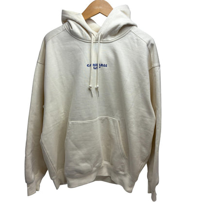 【中古品】【メンズ】 CARHARTT WIP カーハート ダブリューアイピー A252022 HOODED HELIX SWEATSHIRT パーカー トップス 142-260519-yt-04-fur サイズ：M カラー：アイボリー 万代Net店