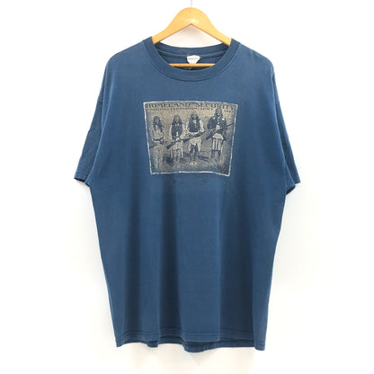 【現状渡し品】【メンズ】 DELTA デルタ AMERICAN PRINT S/S TEE 半袖 Tシャツ トップス 古着 146-260930-rs-01-fur サイズ：XL カラー：ブルー系 万代Net店