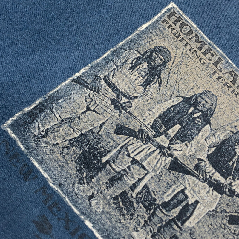 【現状渡し品】【メンズ】 DELTA デルタ AMERICAN PRINT S/S TEE 半袖 Tシャツ トップス 古着 146-260930-rs-01-fur サイズ：XL カラー：ブルー系 万代Net店