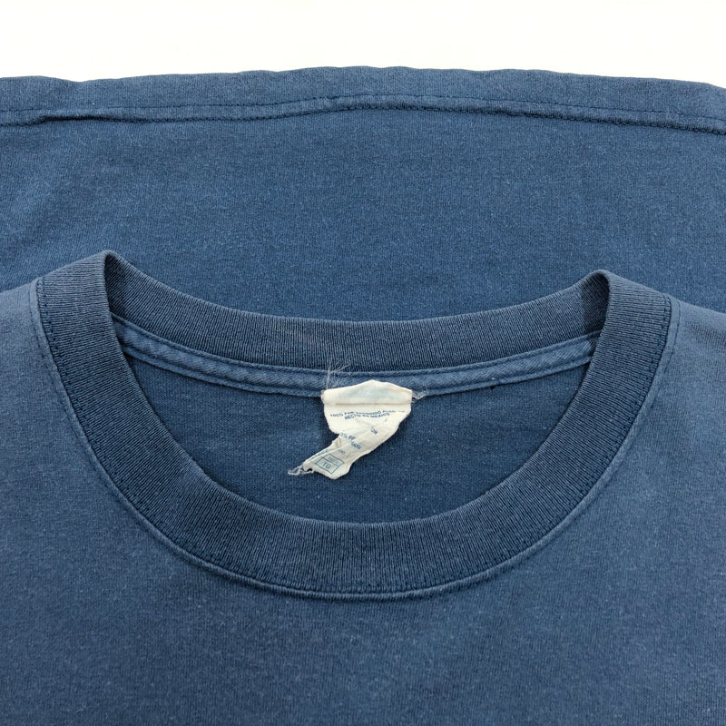 【現状渡し品】【メンズ】 DELTA デルタ AMERICAN PRINT S/S TEE 半袖 Tシャツ トップス 古着 146-260930-rs-01-fur サイズ：XL カラー：ブルー系 万代Net店