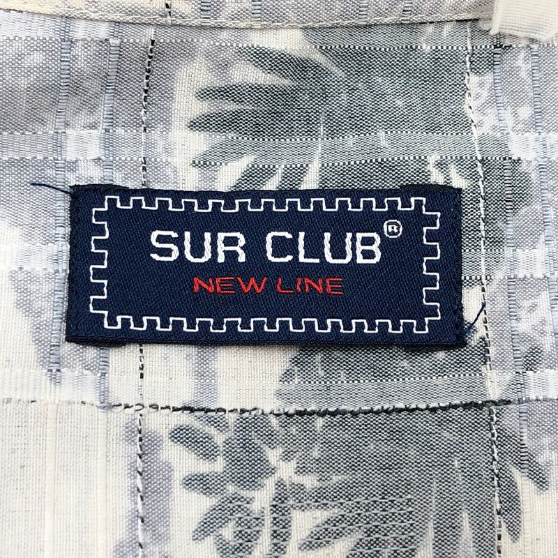 【現状渡し品】【メンズ】 SUR CLUB サークラブ ALOHA S/S SHIRT アロハシャツ ハワイアンシャツ 半袖 トップス 古着 146-260930-rs-05-fur サイズ：不明 カラー：グレー系 万代Net店