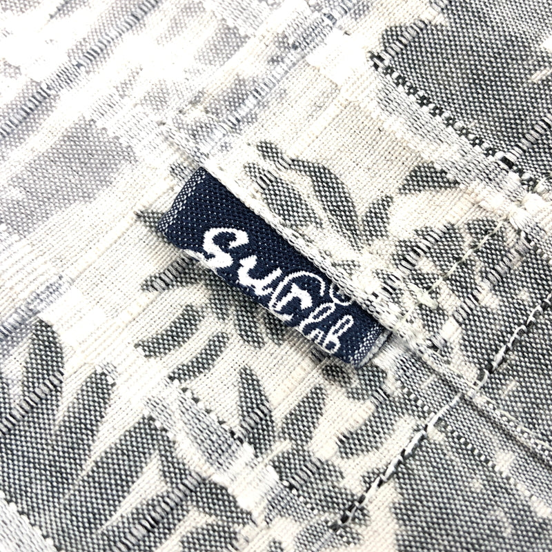 【現状渡し品】【メンズ】 SUR CLUB サークラブ ALOHA S/S SHIRT アロハシャツ ハワイアンシャツ 半袖 トップス 古着 146-260930-rs-05-fur サイズ：不明 カラー：グレー系 万代Net店