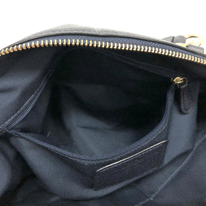 【中古品】【レディース】 COACH コーチ F36675 2WAY HAND BAG ハンドバッグ ショルダーバッグ レザー カバン 180-260930-hn-04-fur カラー：ネイビー 万代Net店