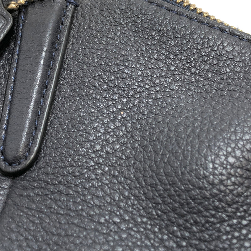 【中古品】【レディース】 COACH コーチ F36675 2WAY HAND BAG ハンドバッグ ショルダーバッグ レザー カバン 180-260930-hn-04-fur カラー：ネイビー 万代Net店