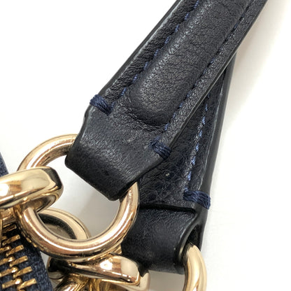 【中古品】【レディース】 COACH コーチ F36675 2WAY HAND BAG ハンドバッグ ショルダーバッグ レザー カバン 180-260930-hn-04-fur カラー：ネイビー 万代Net店