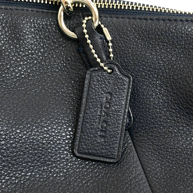 【中古品】【レディース】 COACH コーチ F36675 2WAY HAND BAG ハンドバッグ ショルダーバッグ レザー カバン 180-260930-hn-04-fur カラー：ネイビー 万代Net店
