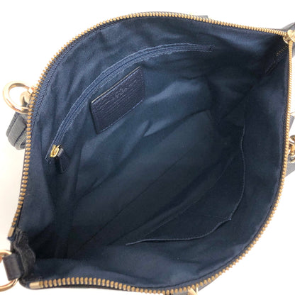 【中古品】【レディース】 COACH コーチ F36675 2WAY HAND BAG ハンドバッグ ショルダーバッグ レザー カバン 180-260930-hn-04-fur カラー：ネイビー 万代Net店