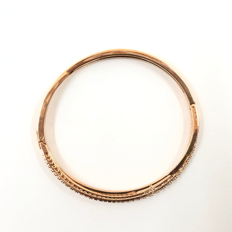 【中古品】【レディース】 SWAROVSKI スワロフスキー HYPERBOLA BANGLE 5620552 ハイパーボラ バングル ブレスレット アクセサリー 193-260930-hn-07-fur カラー：ホワイト/ローズゴールド 万代Net店