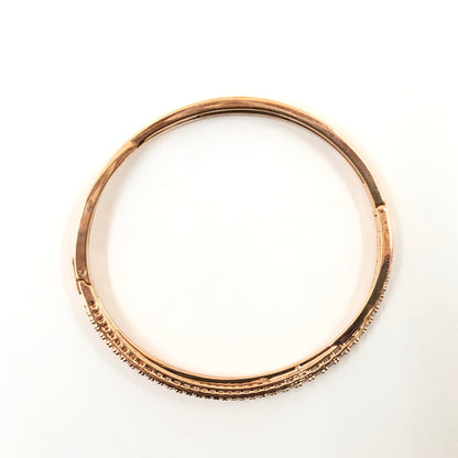 【中古品】【レディース】 SWAROVSKI スワロフスキー HYPERBOLA BANGLE 5620552 ハイパーボラ バングル ブレスレット アクセサリー 193-260930-hn-07-fur カラー：ホワイト/ローズゴールド 万代Net店