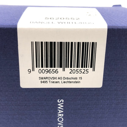 【中古品】【レディース】 SWAROVSKI スワロフスキー HYPERBOLA BANGLE 5620552 ハイパーボラ バングル ブレスレット アクセサリー 193-260930-hn-07-fur カラー：ホワイト/ローズゴールド 万代Net店