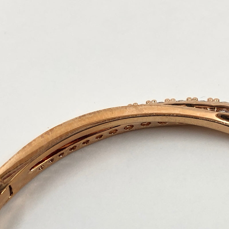 【中古品】【レディース】 SWAROVSKI スワロフスキー HYPERBOLA BANGLE 5620552 ハイパーボラ バングル ブレスレット アクセサリー 193-260930-hn-07-fur カラー：ホワイト/ローズゴールド 万代Net店