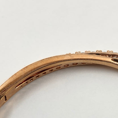 【中古品】【レディース】 SWAROVSKI スワロフスキー HYPERBOLA BANGLE 5620552 ハイパーボラ バングル ブレスレット アクセサリー 193-260930-hn-07-fur カラー：ホワイト/ローズゴールド 万代Net店