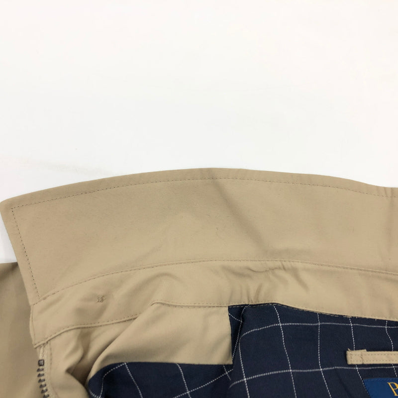 【中古品】【メンズ】 POLO RALPH LAUREN ポロ・ラルフローレン HARRINGTON JACKET ハリントンジャケット スイングトップ ブルゾン アウター 147-260930-hn-08-fur サイズ：L カラー：ベージュ 万代Net店