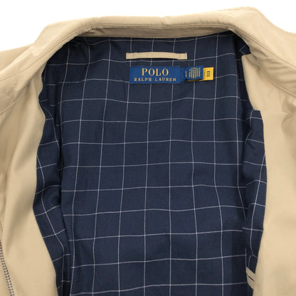 【中古品】【メンズ】 POLO RALPH LAUREN ポロ・ラルフローレン HARRINGTON JACKET ハリントンジャケット スイングトップ ブルゾン アウター 147-260930-hn-08-fur サイズ：L カラー：ベージュ 万代Net店