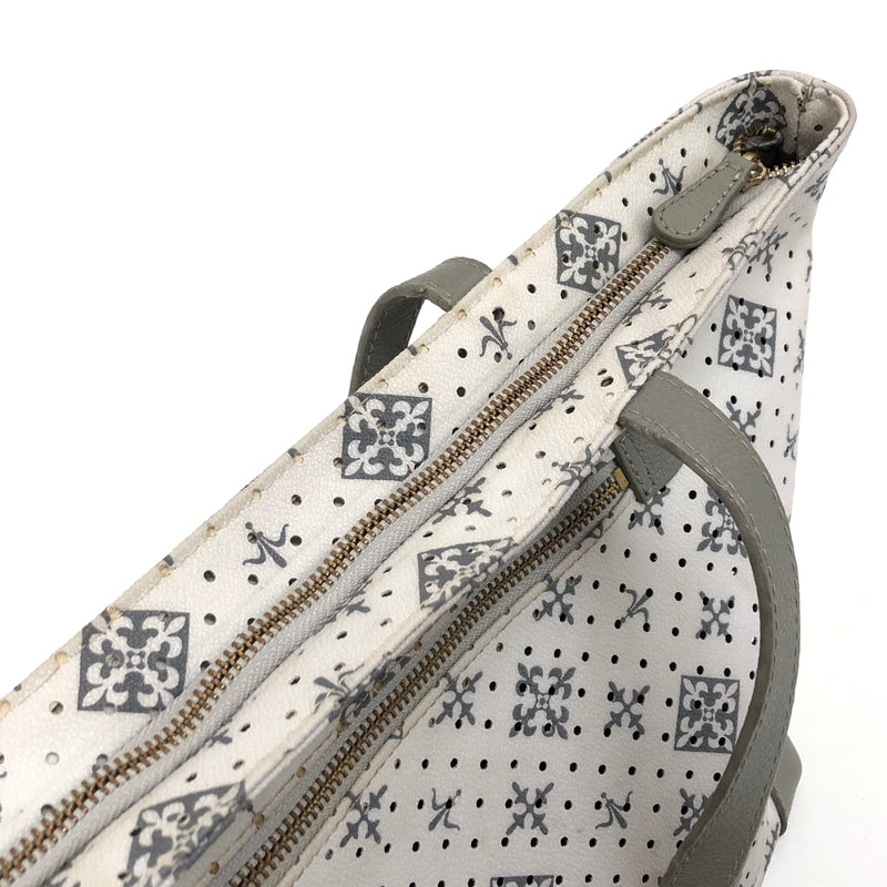 【現状渡し品】【レディース】 RUSSET ラシット TOTE BAG トートバッグ カバン 188-260930-hn-05-fur カラー：ベージュ/グレー系 万代Net店