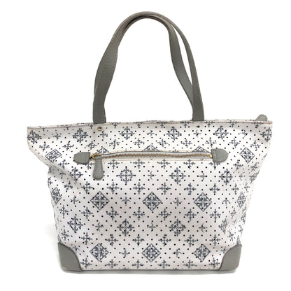 【現状渡し品】【レディース】 RUSSET ラシット TOTE BAG トートバッグ カバン 188-260930-hn-05-fur カラー：ベージュ/グレー系 万代Net店