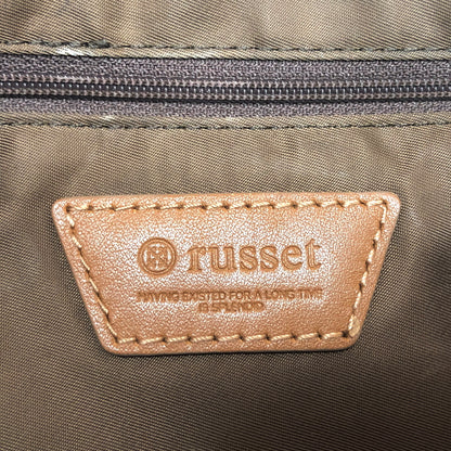 【現状渡し品】【レディース】 RUSSET ラシット TOTE BAG トートバッグ カバン 188-260930-hn-05-fur カラー：ベージュ/グレー系 万代Net店