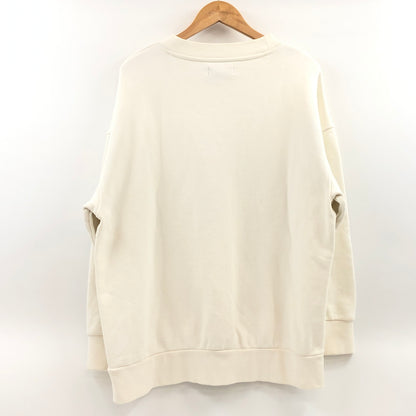 【中古品】【メンズ】 ADIDAS アディダス SWEATSHIRT BQ1801 スウェット 長袖 トップス 古着 148-260930-rs-03-fur サイズ：S カラー：ホワイト 万代Net店