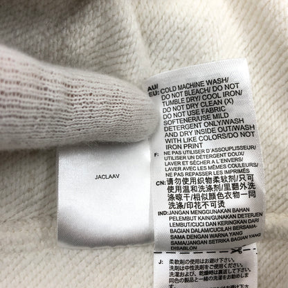 【中古品】【メンズ】 ADIDAS アディダス SWEATSHIRT BQ1801 スウェット 長袖 トップス 古着 148-260930-rs-03-fur サイズ：S カラー：ホワイト 万代Net店