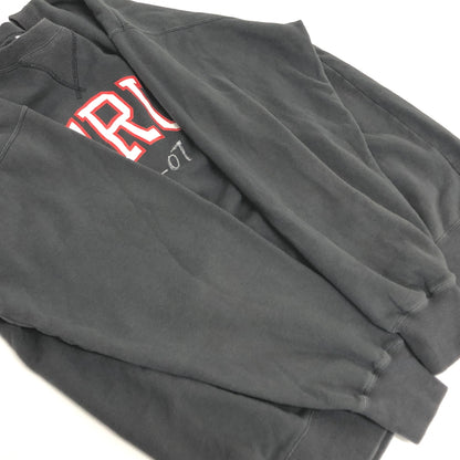 【現状渡し品】【メンズ】 FREE RAGE フリーレイジ "FRU" SWEATSHIRT 日本製 スウェットシャツ トレーナー トップス 147-260930-hn-02-fur サイズ：XL カラー：チャコール系 万代Net店