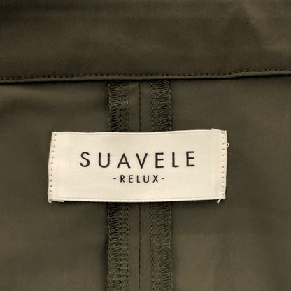 【中古品】【メンズ】 SUAVELE シュアーヴル COLLARLESS JACKET RX-0069 カラーレスジャケット アウター 147-260930-hn-03-fur サイズ：2 カラー：オリーブ 万代Net店