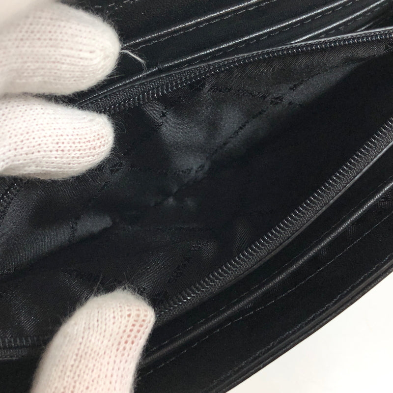 【中古美品】【レディース】 MICHAEL KORS マイケルコース FULTON LG FLP CNTNTL WALLET 35F9GFTE3J フルトン ラージ フラップ コンチネンタル ウォレット 長財布 財布 200-260930-hn-06-fur カラー：ベージュ/ブラック 万代Net店