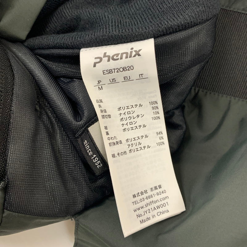 【中古品】【メンズ】  PHENIX フェニックス ALPINE FLOAT PANTS ESB72OB20 アルパインフロートパンツ ボトムス スキーウェア 120-241201-kk-12-tei サイズ：M カラー：OFF BLACK 万代Net店