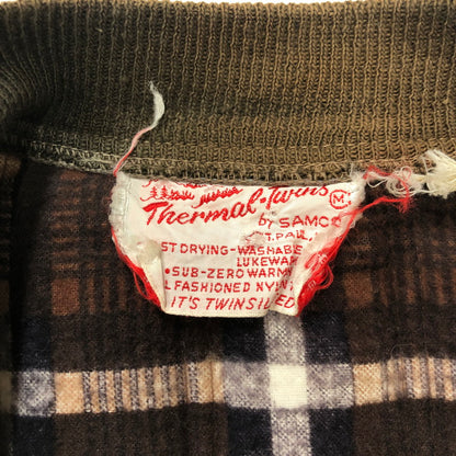 【現状渡し品】【メンズ】  THERMAL TWINS by SAMCO サーマルツインズ バイ サムコ 60~70’s QUILTING JACKET VINTAGE 60~70年代 キルティングジャケット アウター ヴィンテージ 145-250117-kk-08-tei サイズ：M カラー：ブラウン 万代Net店