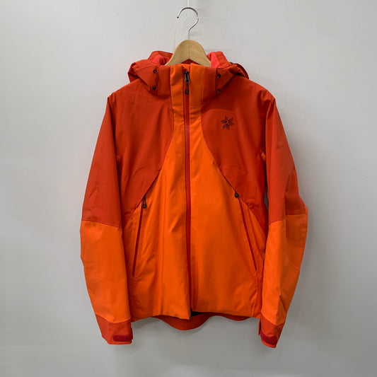 【中古品】【レディース】  GOLDWIN ゴールドウィン WOMEN'S 2-TONE COLOR JACKET GW12303P ウィメンズ ツートーン カラー ジャケット アウター スキーウェア 120-241125-kk-10-tei サイズ：M カラー：スカーレットオレンジ 万代Net店