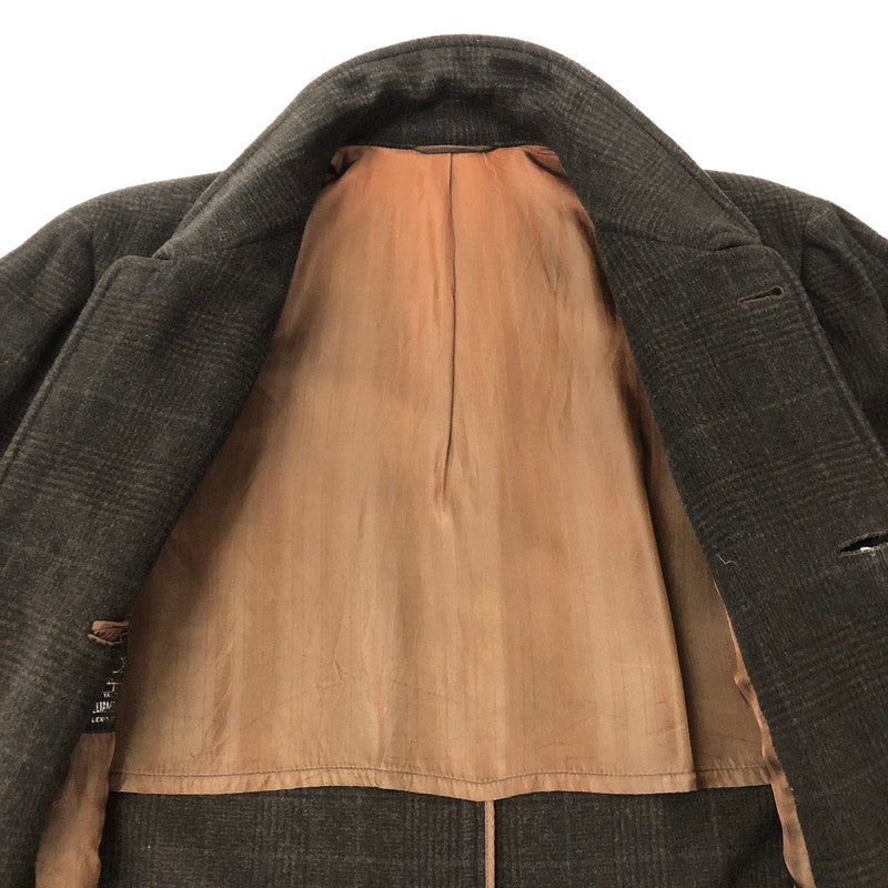 【現状渡し品】【メンズ】  CURLEE CLOTHES カーリークローザーズ 60's CHESTER COAT VINTAGE 60年代 チェスターコート アウター ヴィンテージ 145-241226-yo-11-tei サイズ：表記なし カラー：ブラック 万代Net店